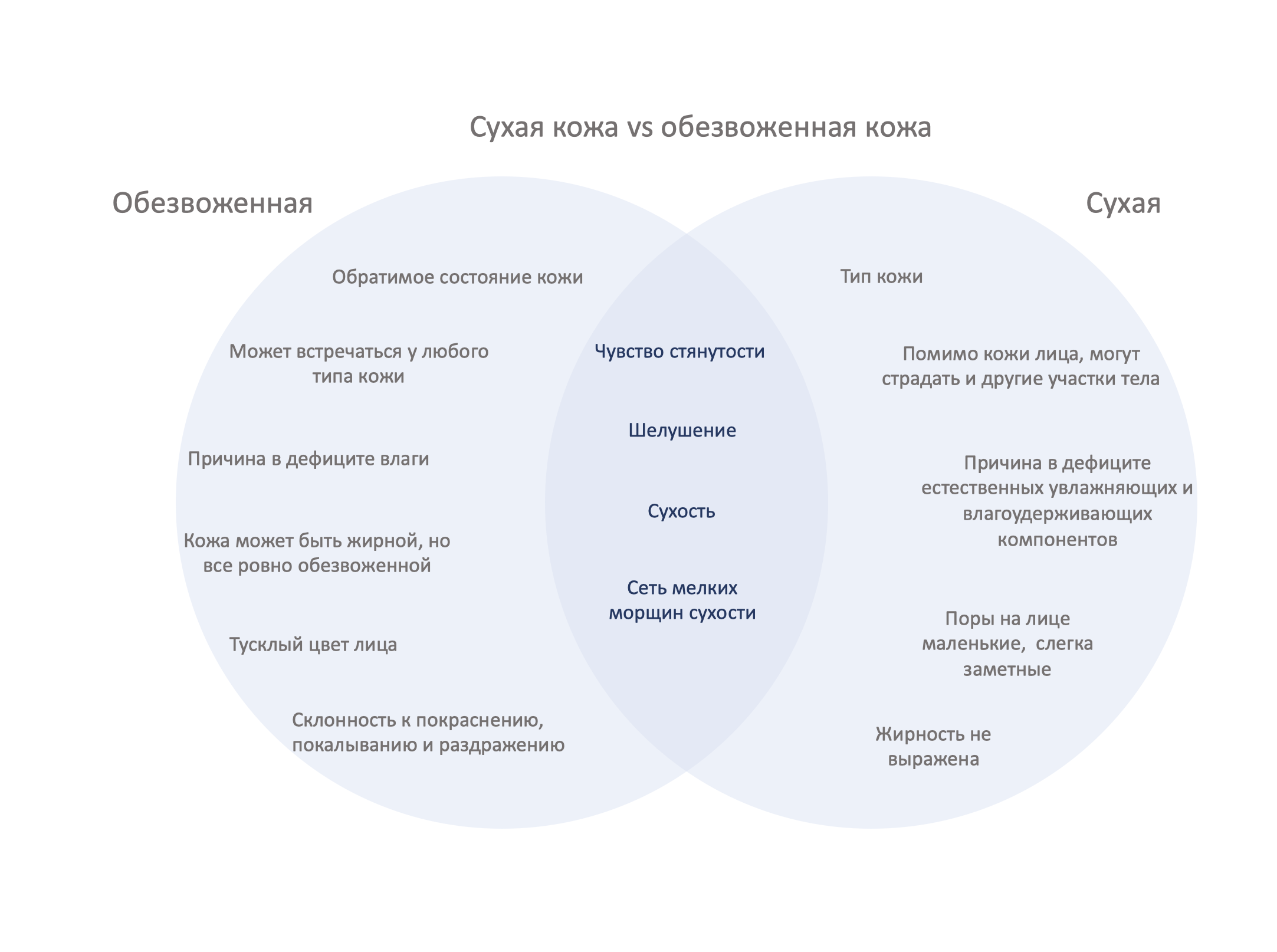 Сухая и обезвоженная кожа: в чем разница и как правильно подобрать уход?